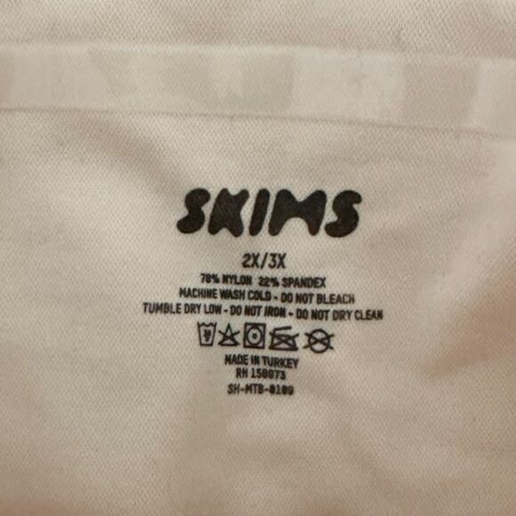 SKIMS Core Control Seamless High Waisted Shaping Brief In Sand Nude Shape Wear - Picture 7 of 7